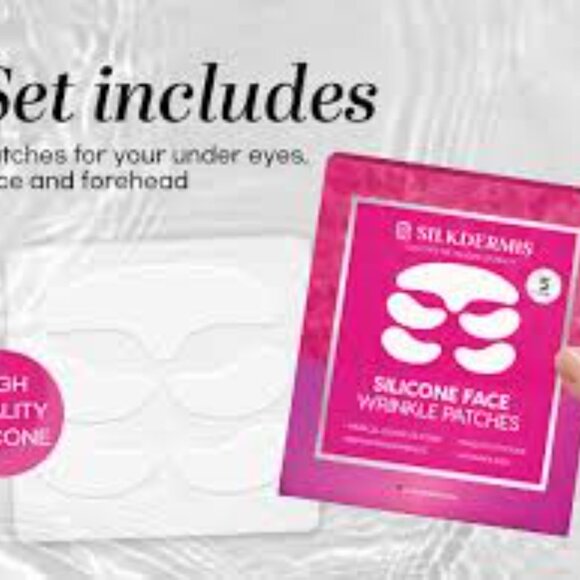 5pcs, SILKDERMIS Silicone Face Patches and Reusable Eye Patches 5pcs - Picture 4 of 4